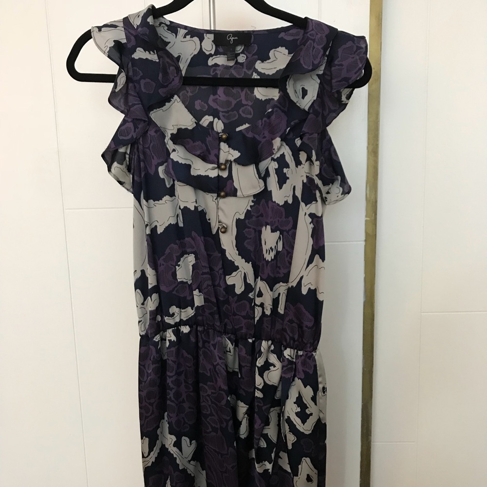 Aqua mini dress